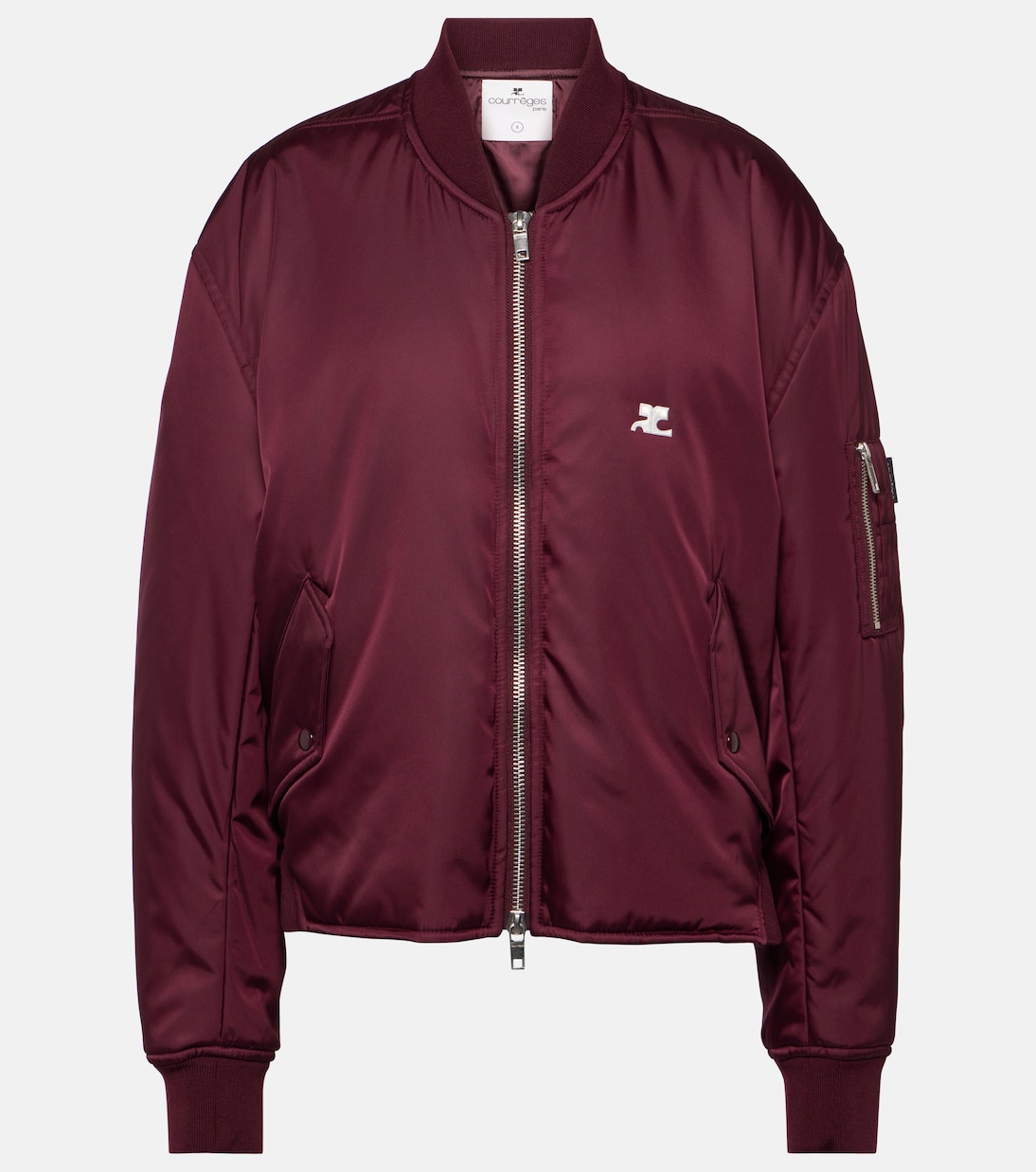 Logo bomber jacket  | Courrèges