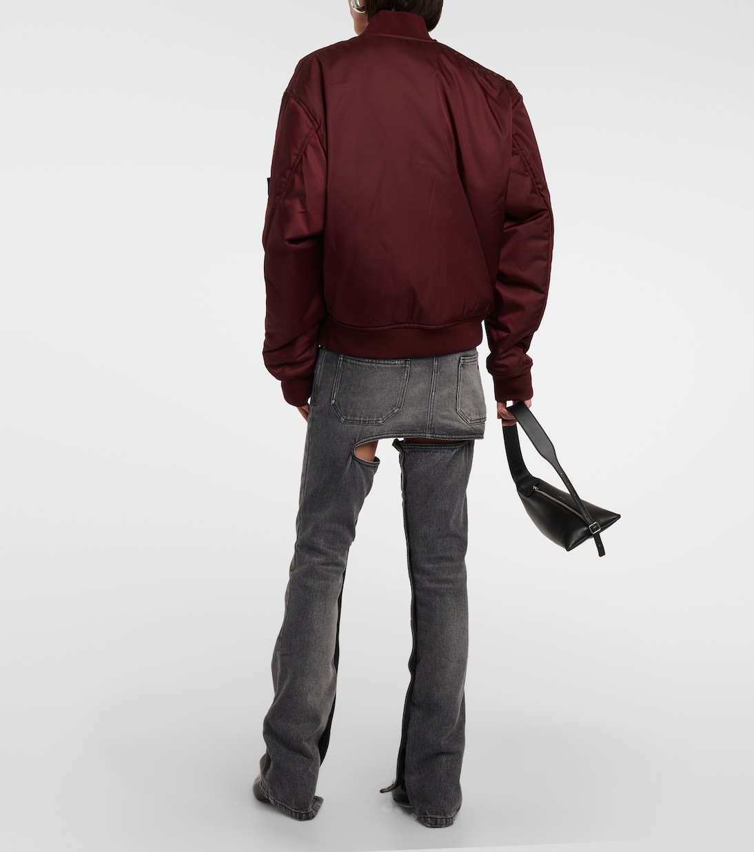 Logo bomber jacket  | Courrèges