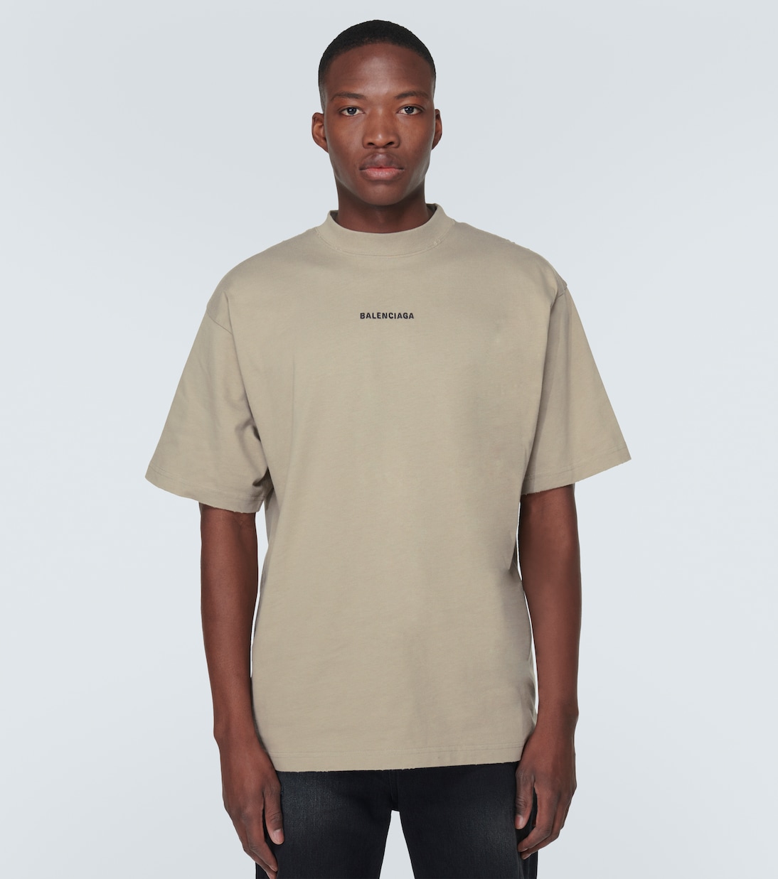 T-shirt en coton à logo | Balenciaga