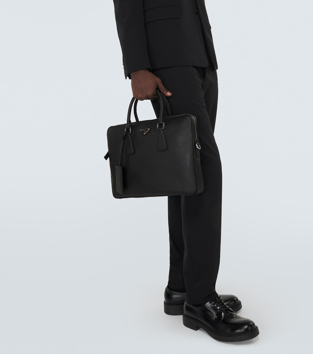 Leather briefcase | Prada