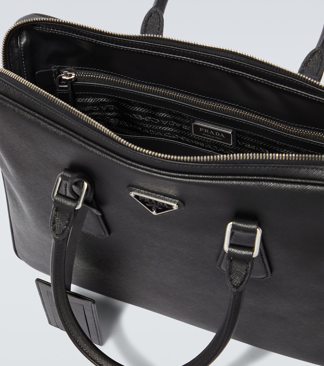 Leather briefcase | Prada