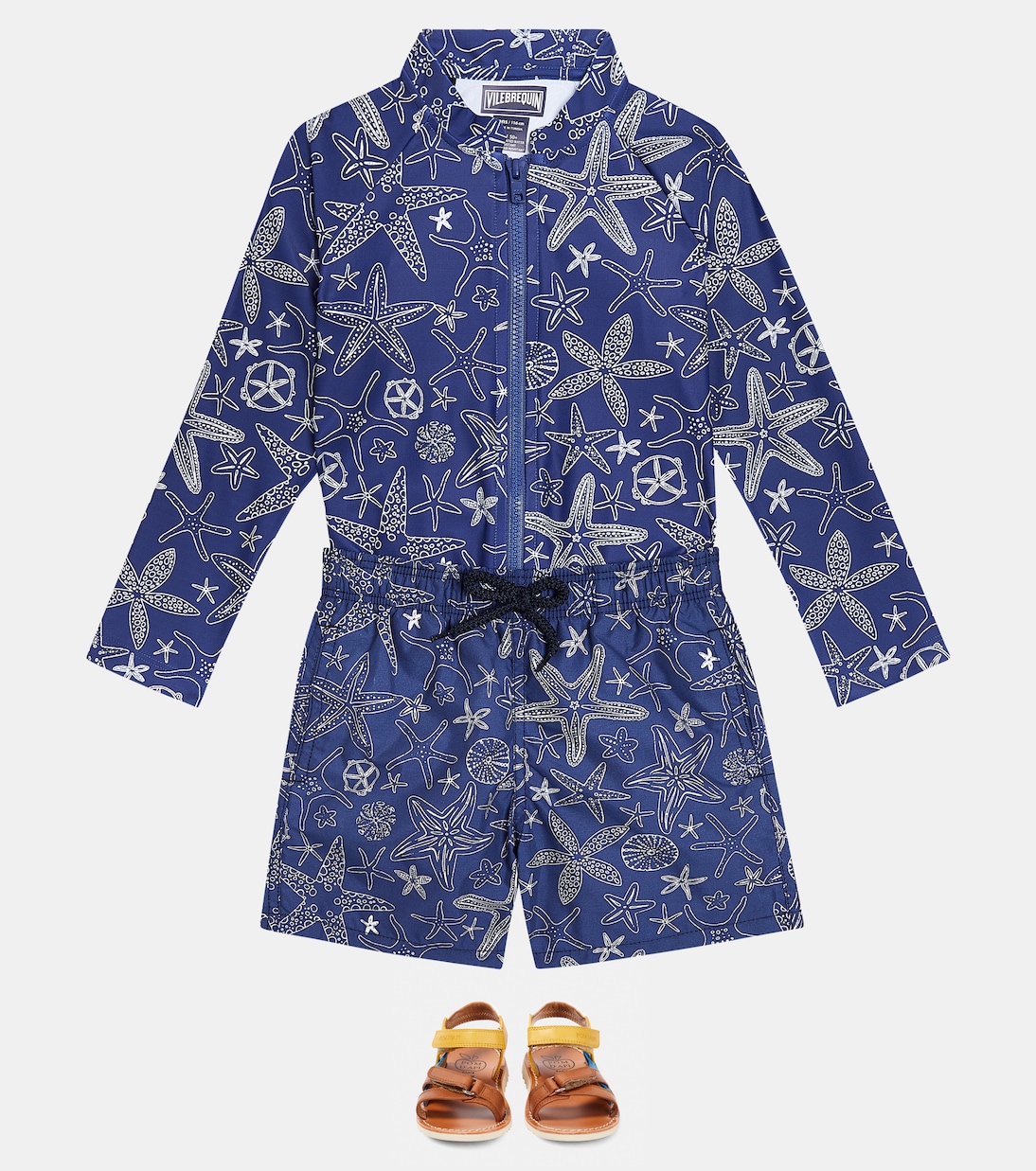 Jim printed swim trunks | Vilebrequin Kids