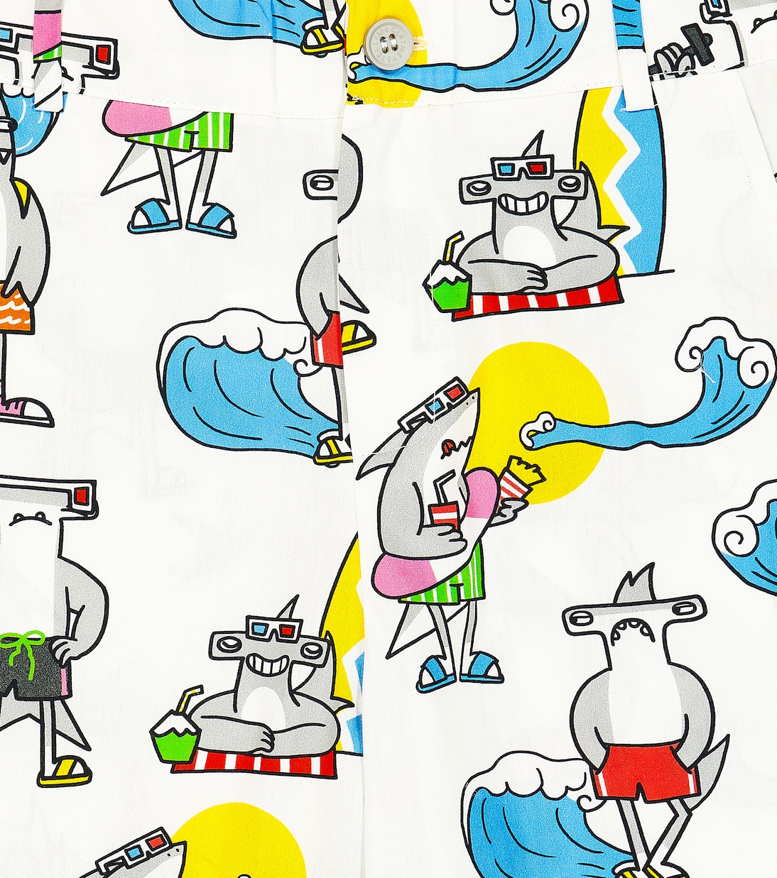 Shorts de algodón estampados | Stella McCartney Kids