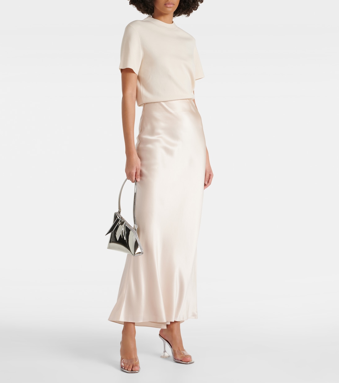 Silk maxi skirt | The Sei