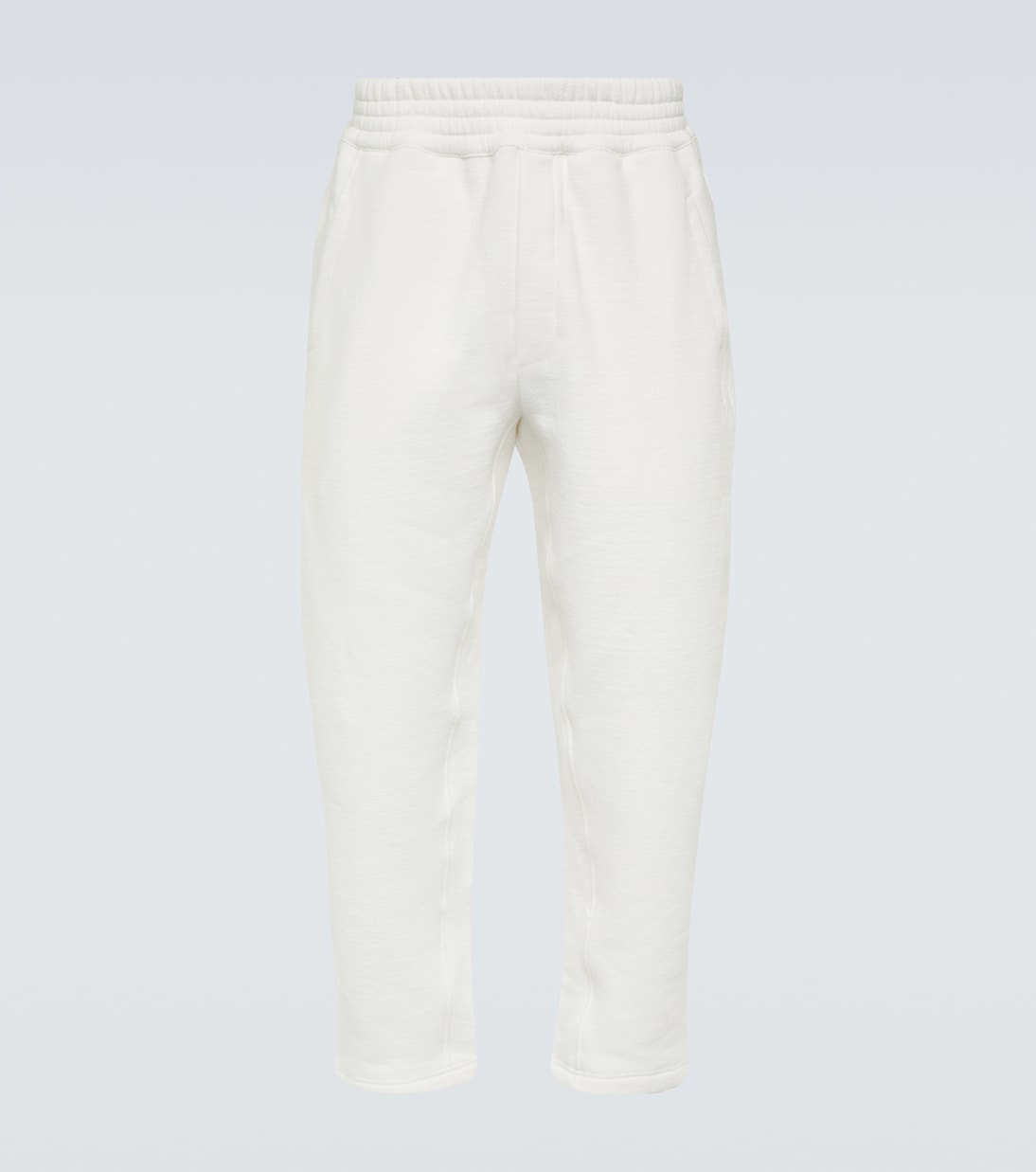 Pantalones tapered Koa de rizo de algodón | The Row