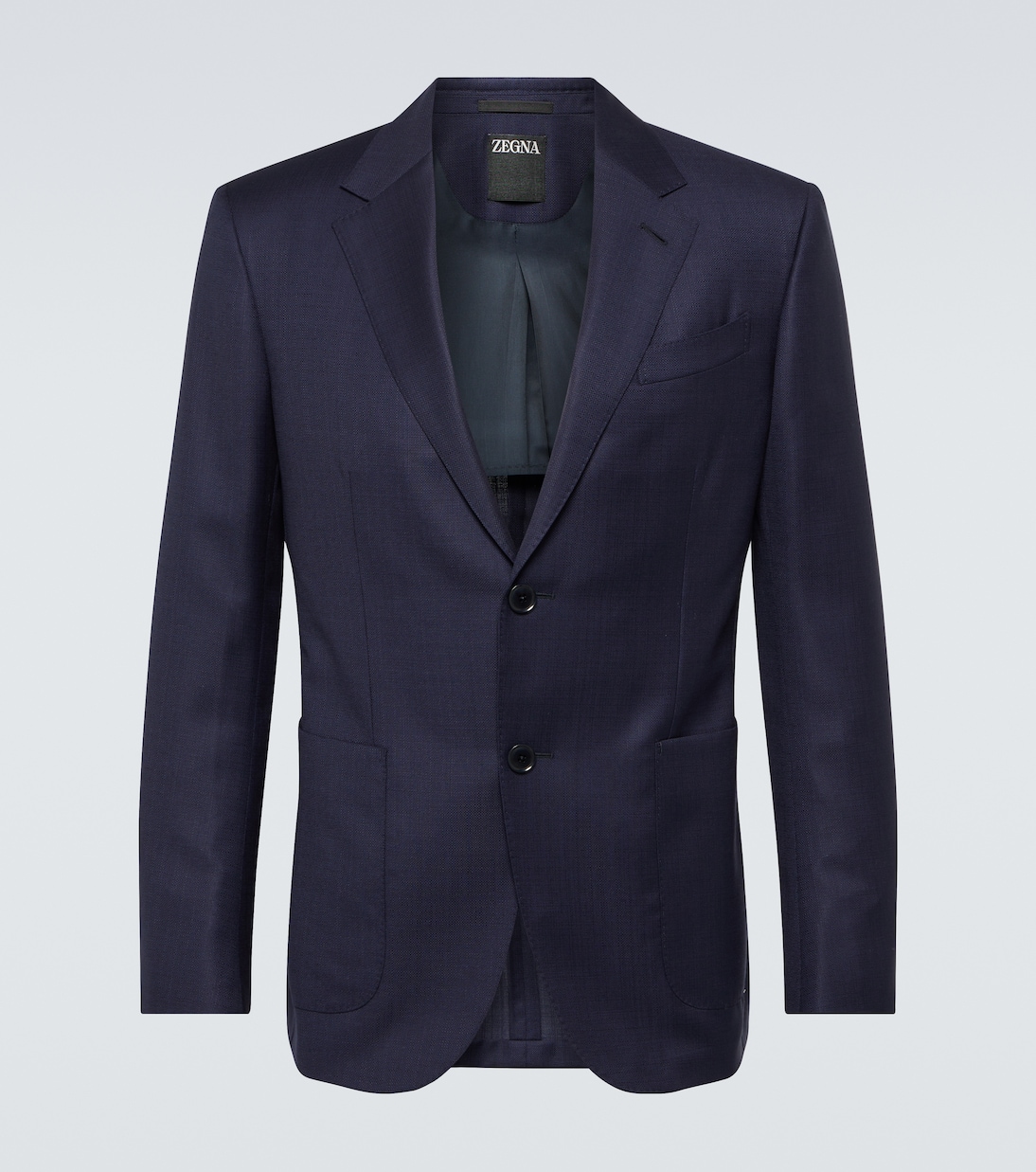 Single-breasted wool blazer | Zegna