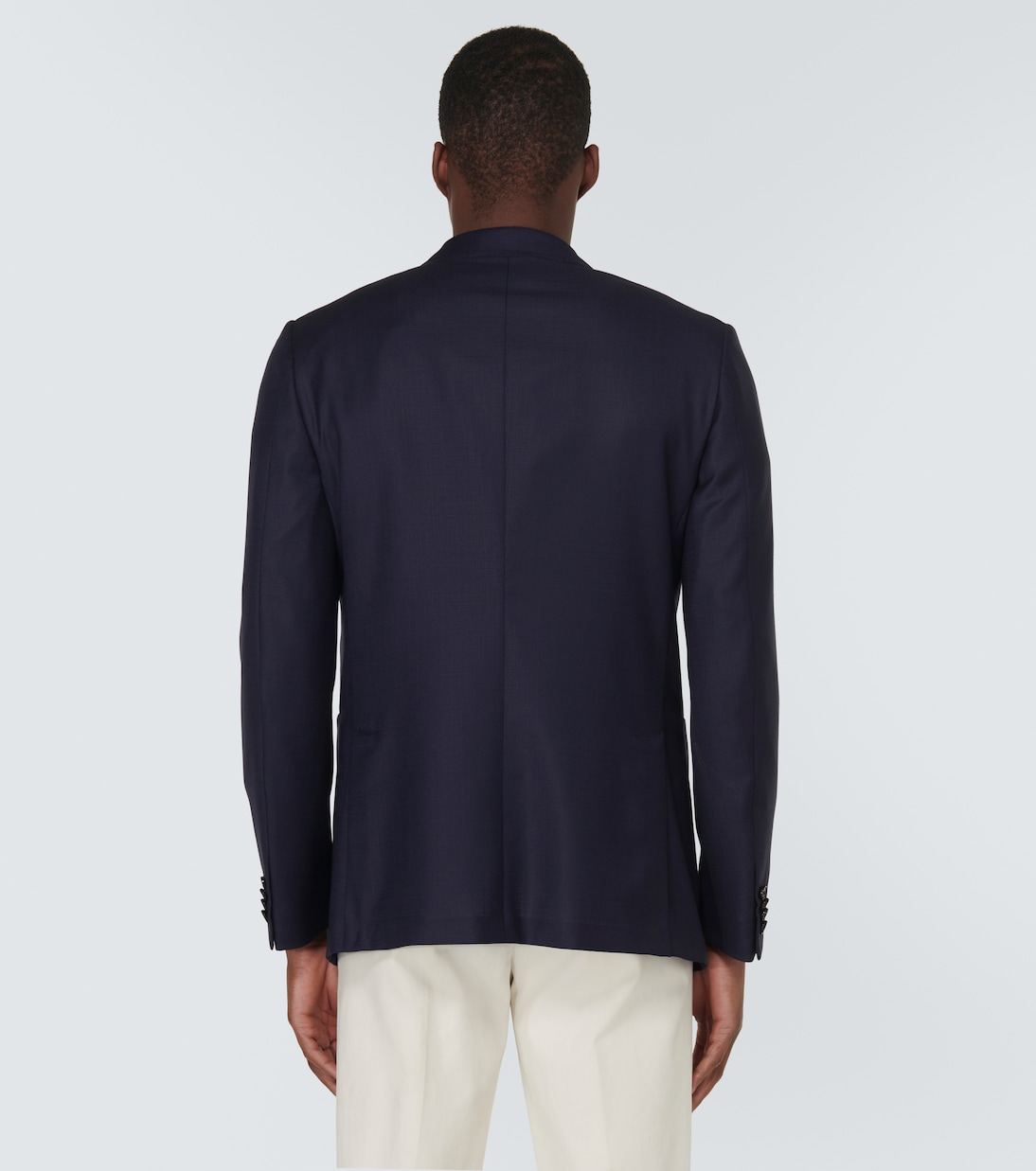 Single-breasted wool blazer | Zegna