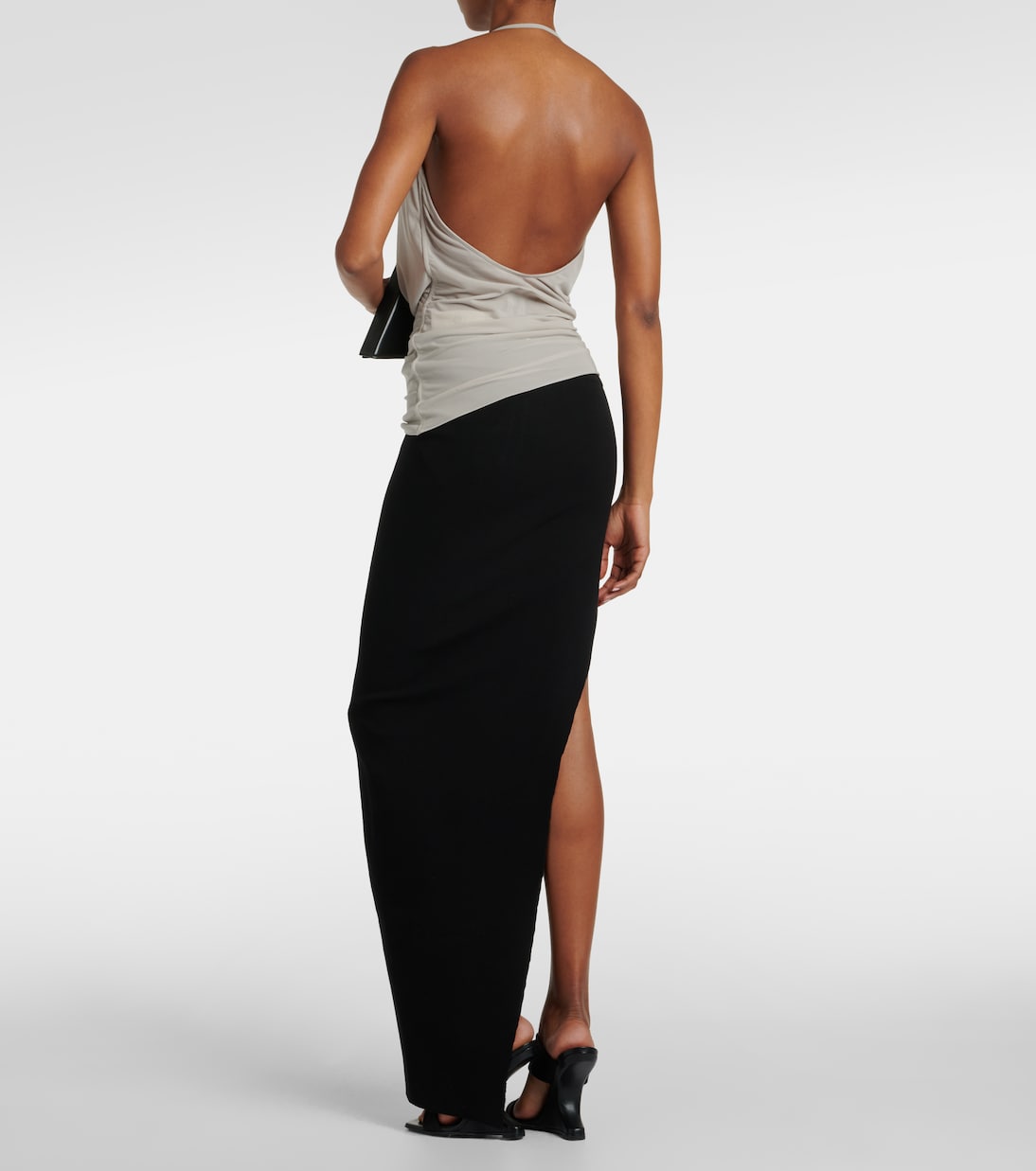 Draped cupro-blend tank top | Rick Owens