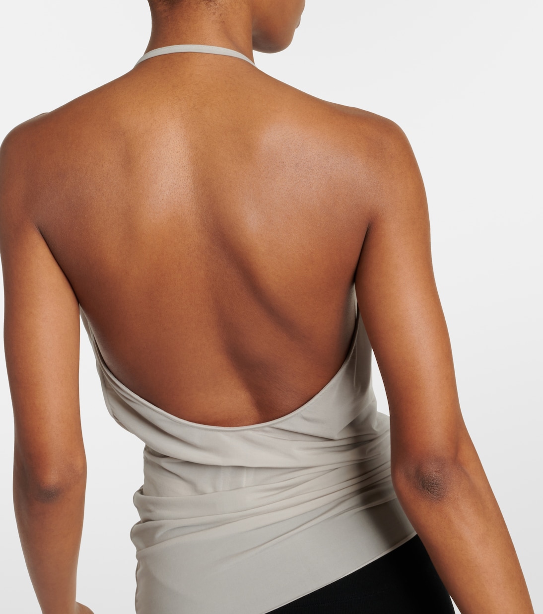 Draped cupro-blend tank top | Rick Owens
