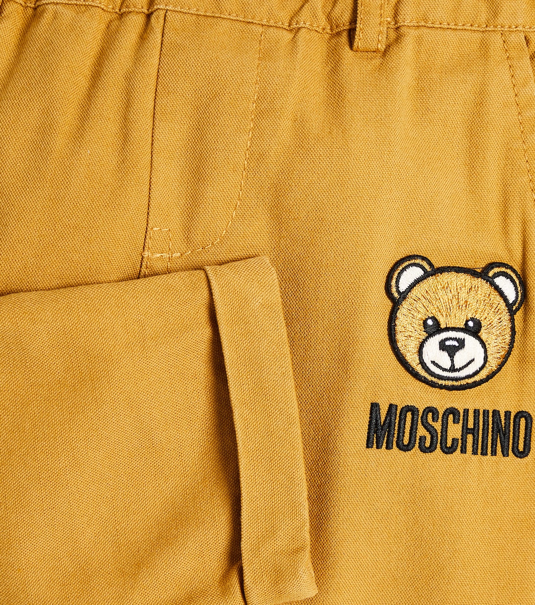 Bébé – Pantalon Teddy Bear en coton mélangé | Moschino Kids
