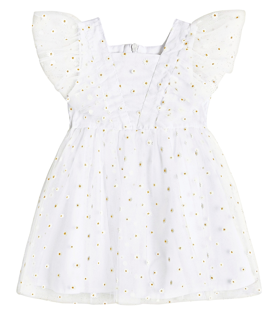 Baby Bedrucktes Kleid aus Tüll | Tartine et Chocolat