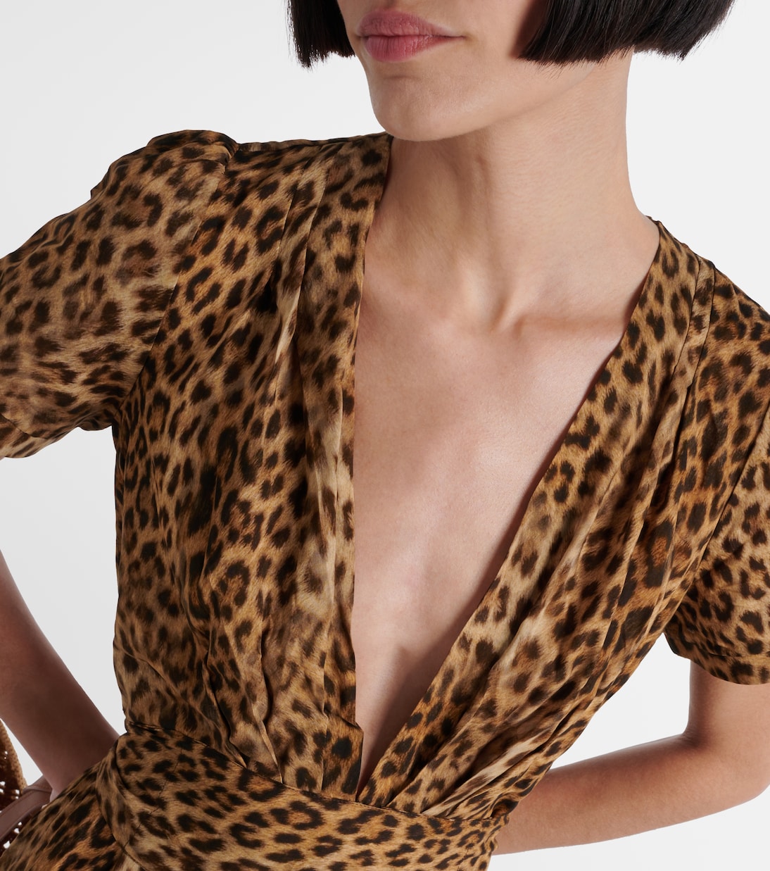 Lou cheetah-print maxi dress | Melissa Odabash