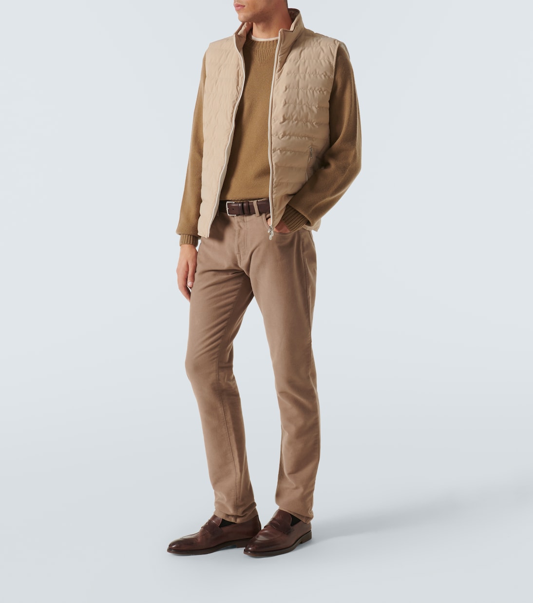 Gerade Hose aus Baumwolle und Kaschmir | Canali