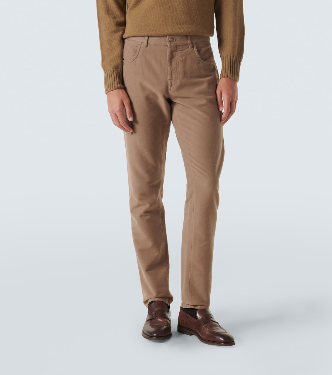 Gerade Hose aus Baumwolle und Kaschmir | Canali