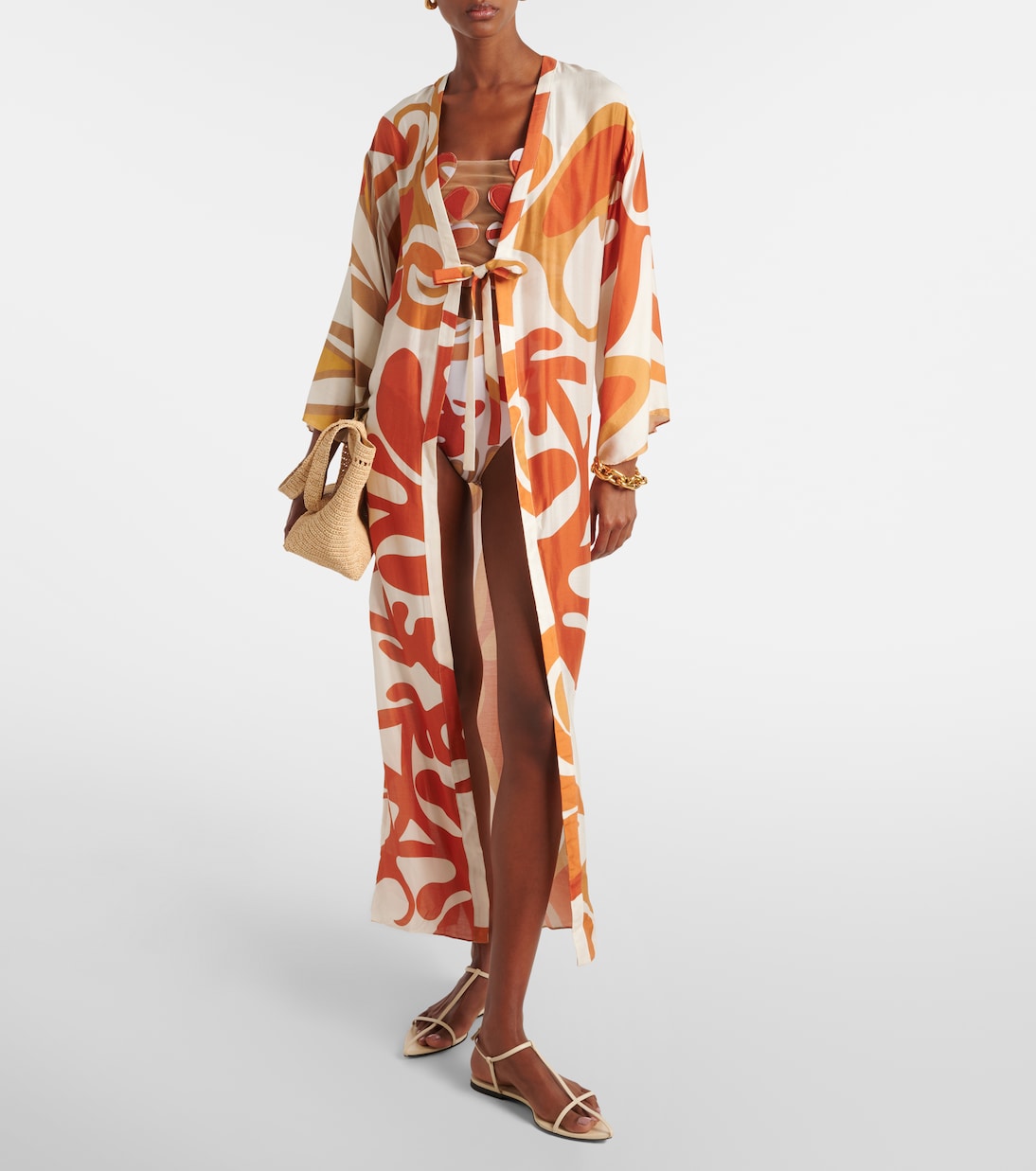 Pareo Algae estampado | Adriana Degreas