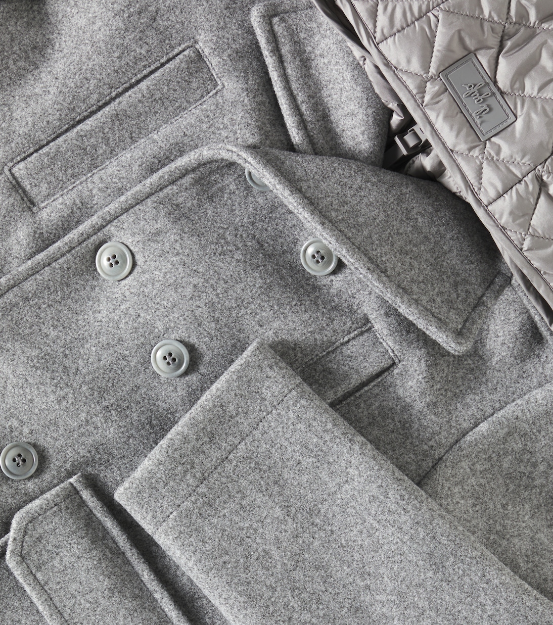 Set aus Weste und Cabanjacke | Il Gufo
