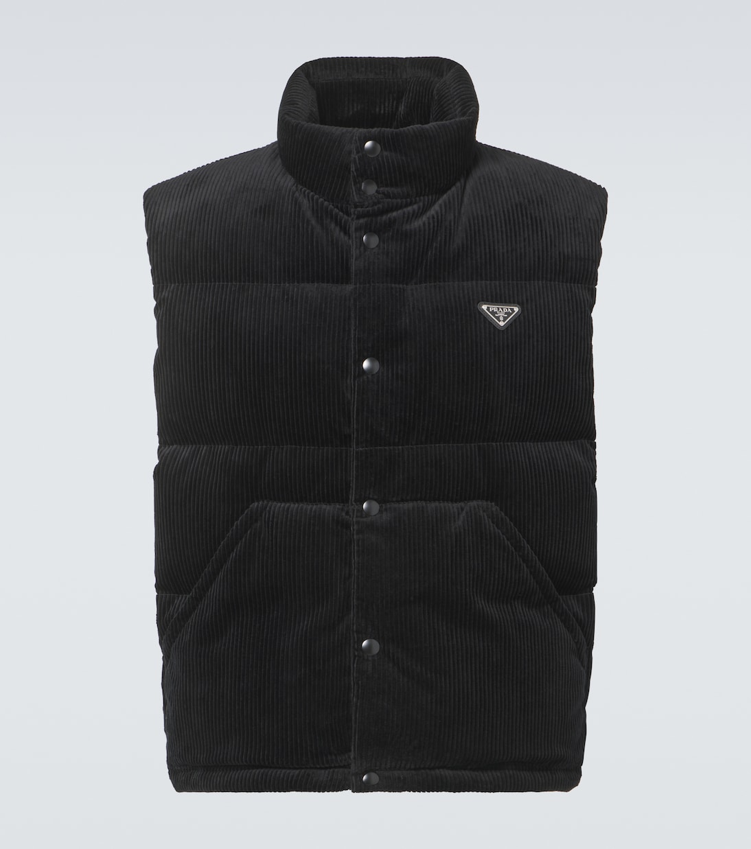 Daunenweste aus Baumwoll-Cord | Prada