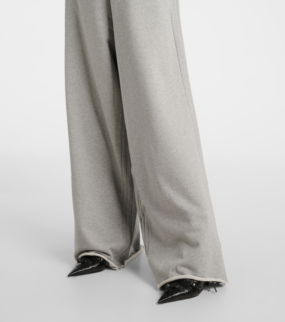 Oversized cotton-blend jersey sweatpants | Vetements