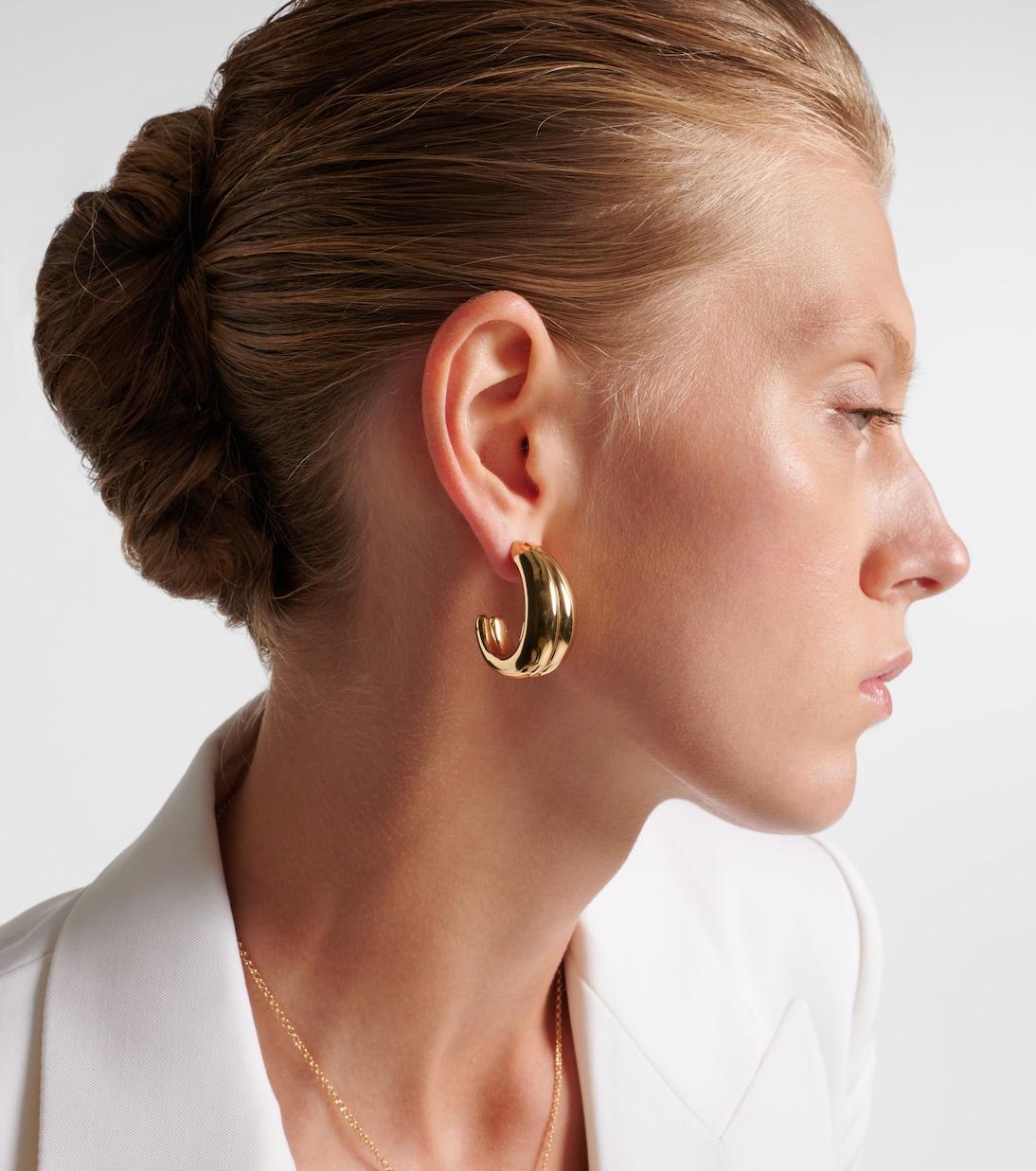 Boucles d'oreilles Chavez en plaqué or | Jennifer Fisher