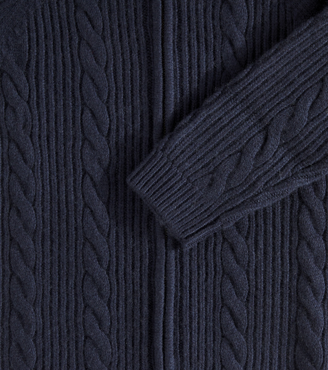 Cardigan in misto lana a trecce | Tartine et Chocolat