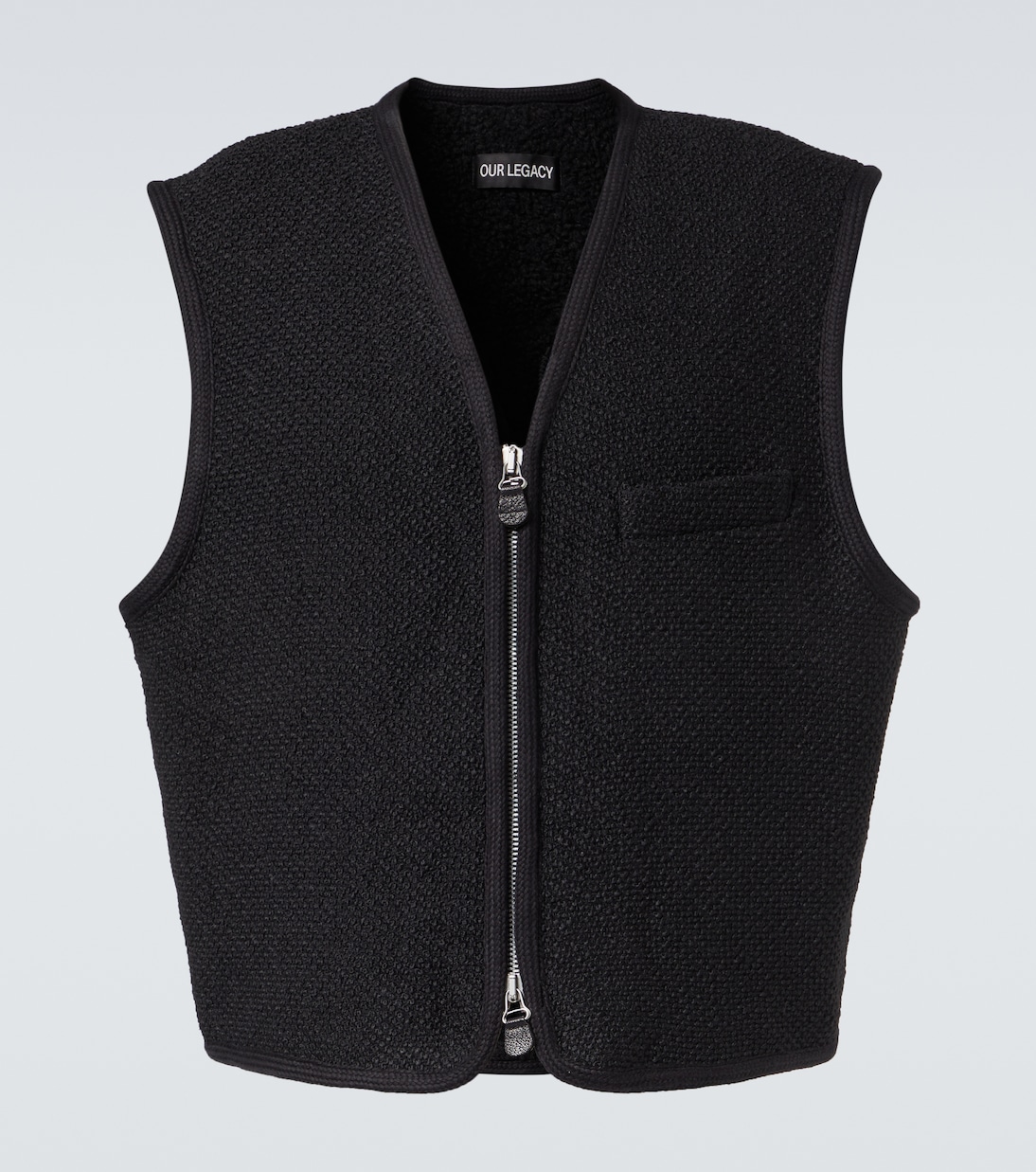 Weste mit Faux Shearling | Our Legacy