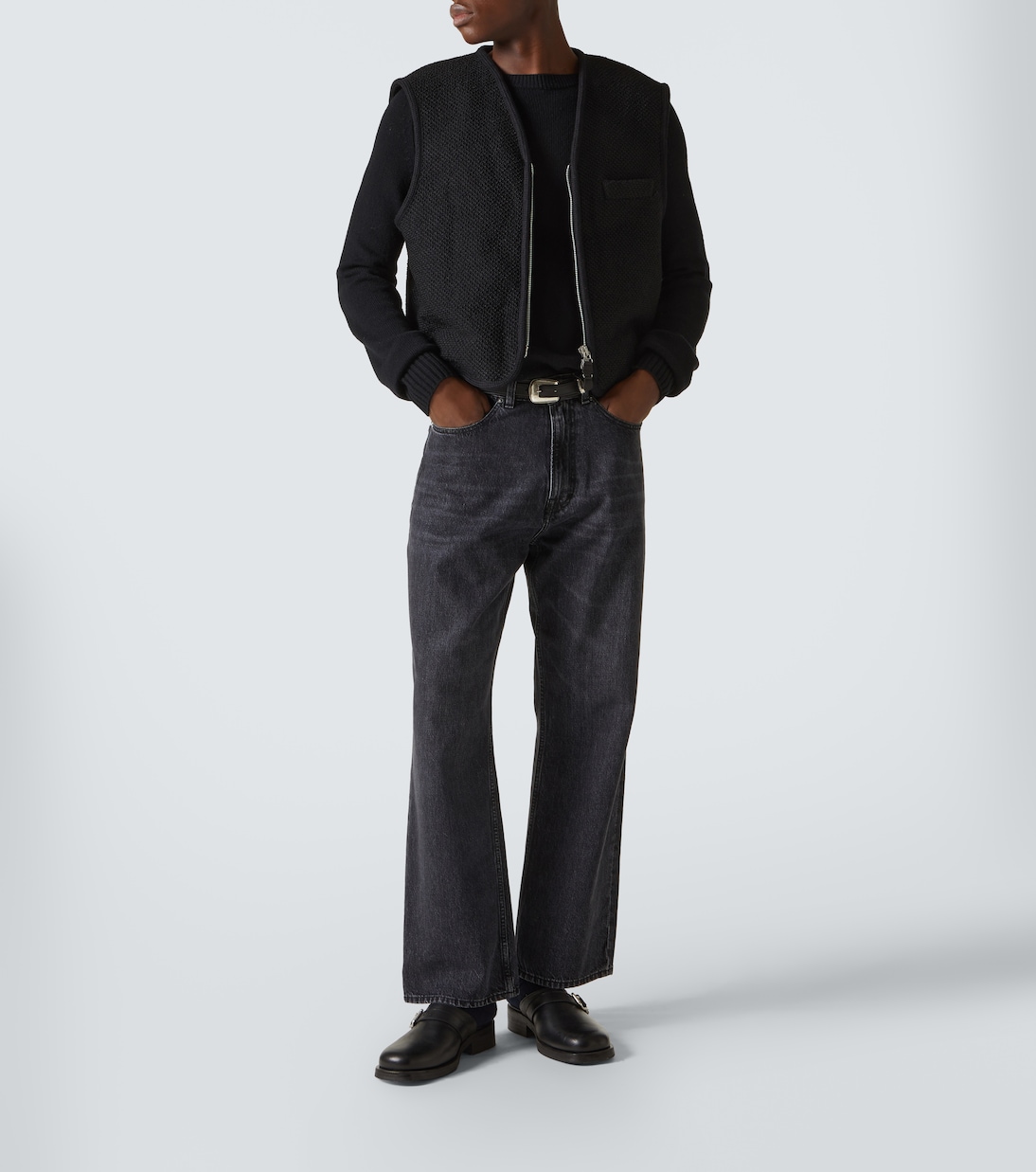 Weste mit Faux Shearling | Our Legacy