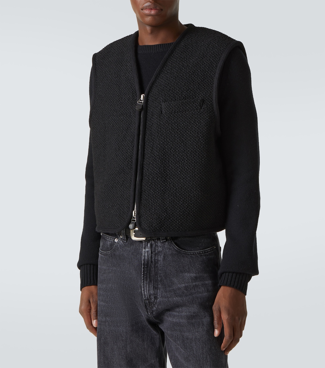 Weste mit Faux Shearling | Our Legacy