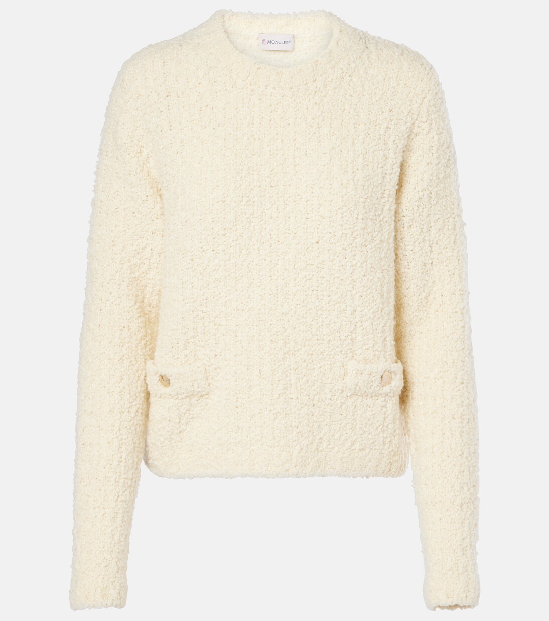 Jersey de mezcla de lana Moncler para jóvenes modernos