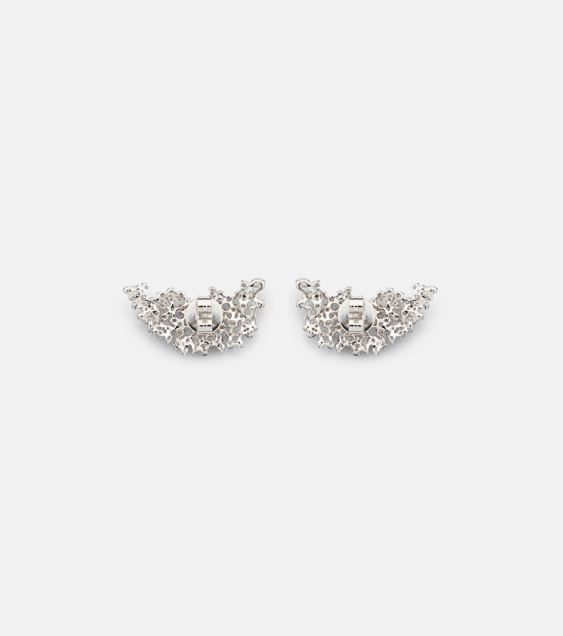 Orecchini Scatter in oro bianco 18kt con diamanti | Ananya