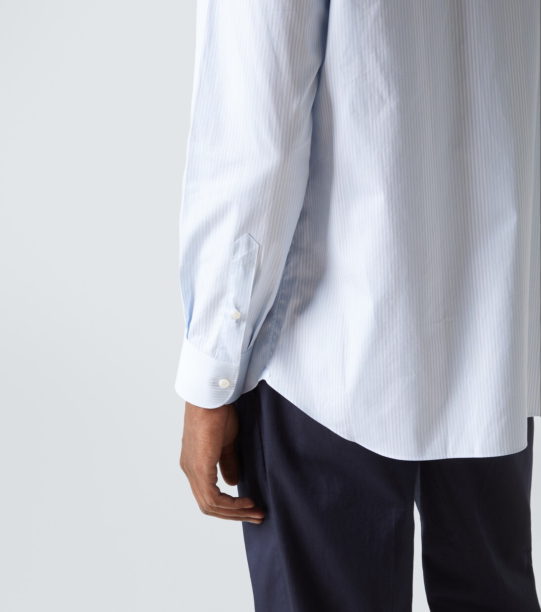 Camicia William in cotone a righe | Brioni