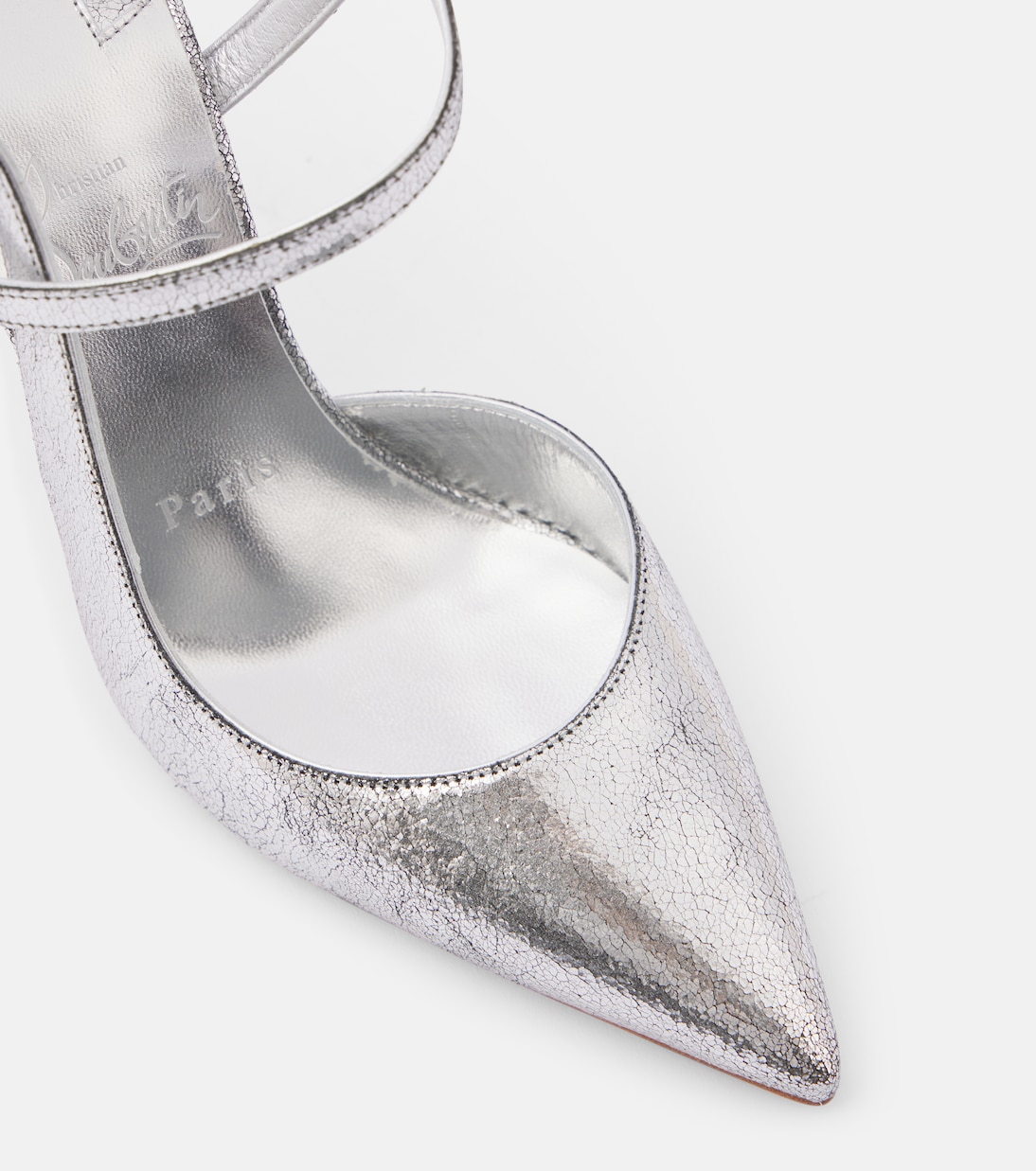 Pumps slingback Jenlove 100 in pelle | Christian Louboutin