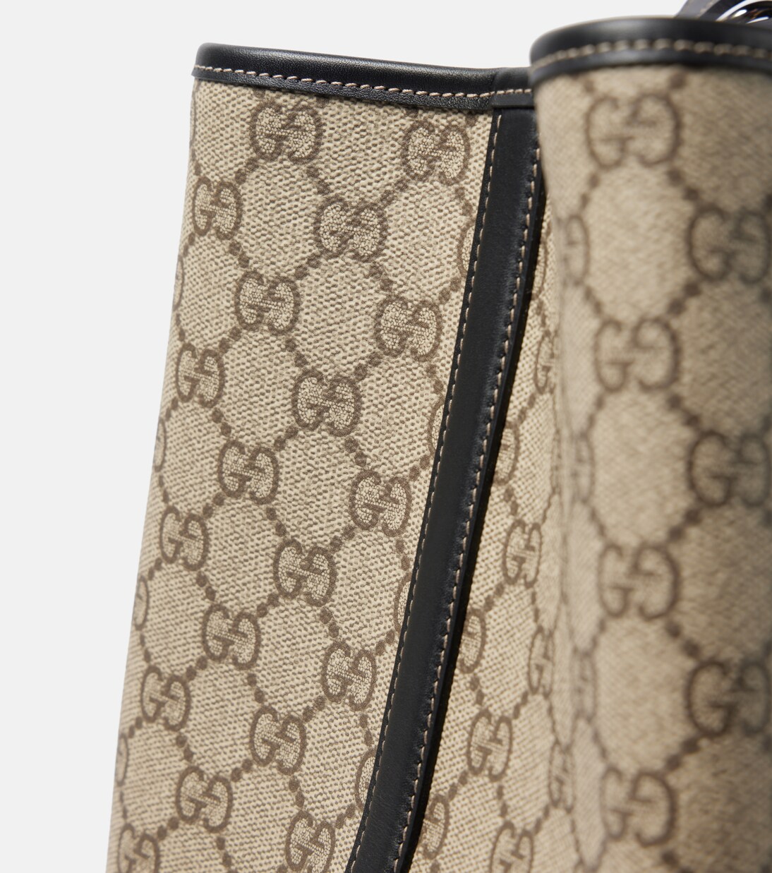 Tote GG Large aus Canvas mit Leder | Gucci