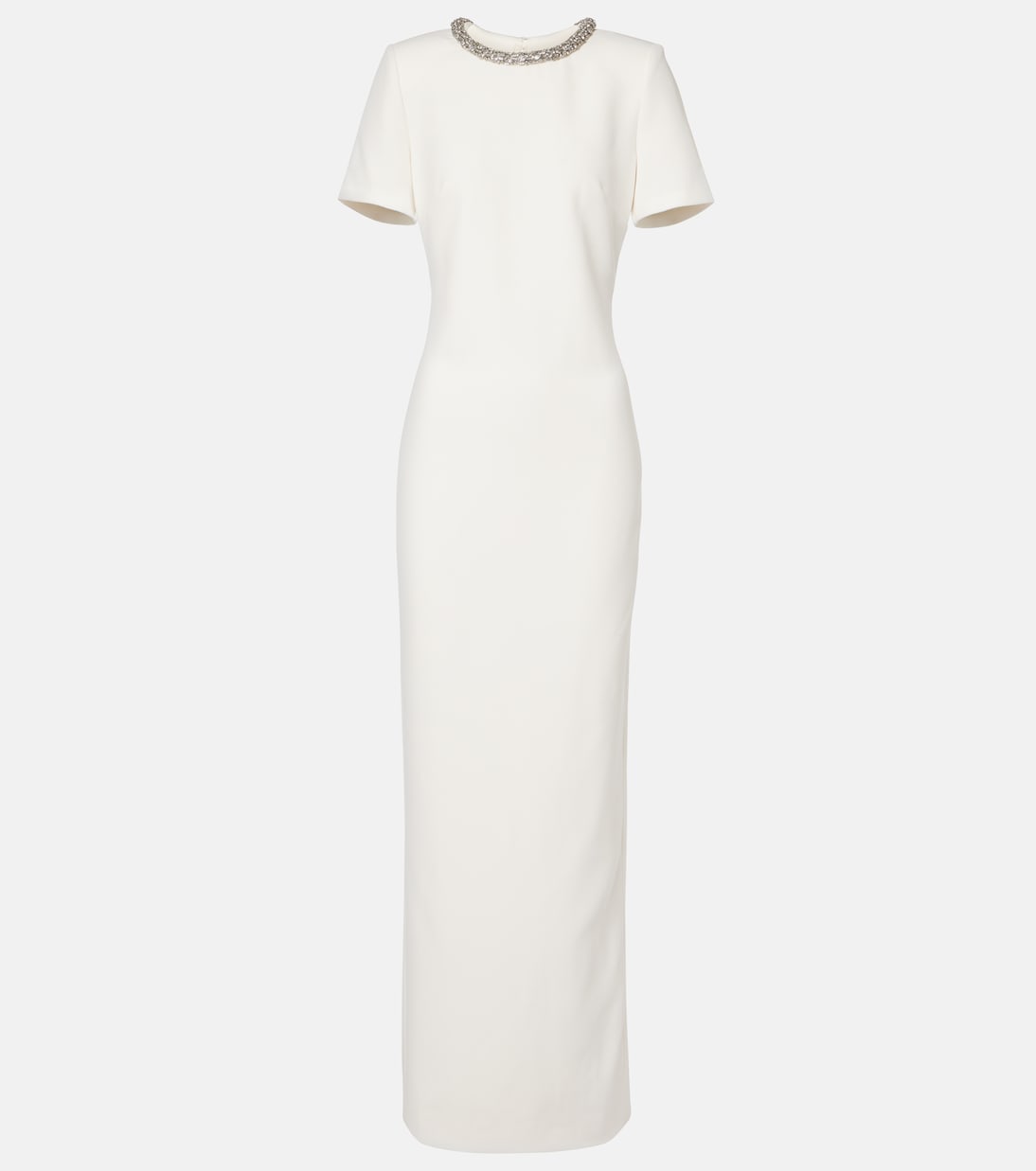 Robe aus Crêpe mit Kristallen | Roland Mouret