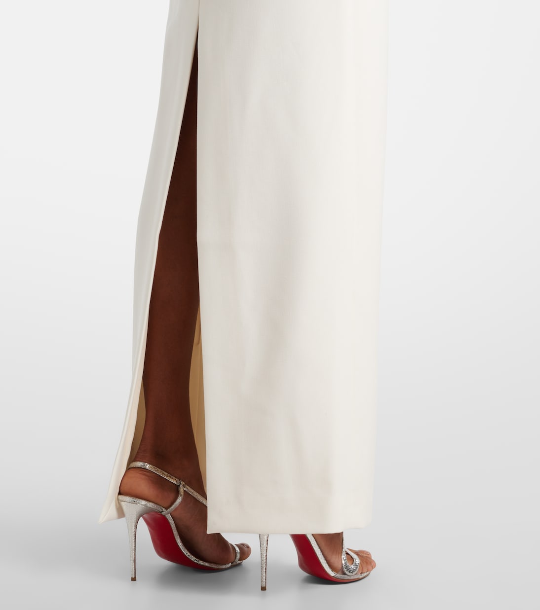 Robe aus Crêpe mit Kristallen | Roland Mouret