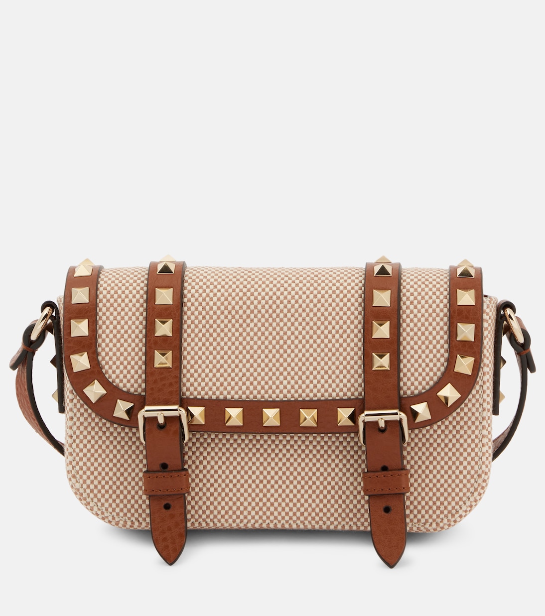 Rockstud Micro canvas crossbody bag | Valentino Garavani