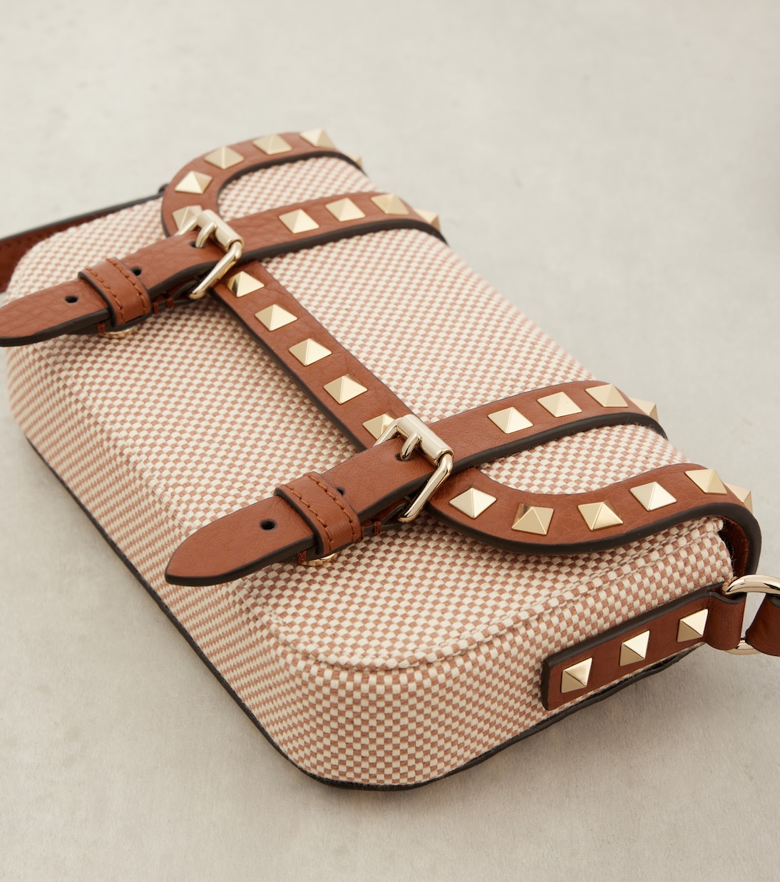 Rockstud Micro canvas crossbody bag | Valentino Garavani
