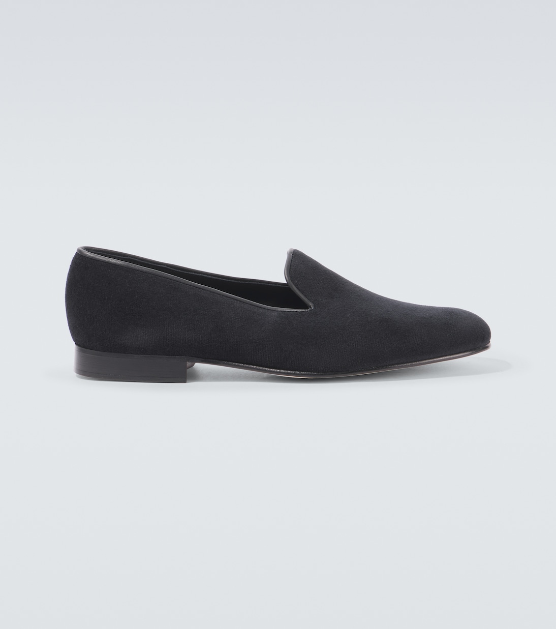 Slip-Ons Albert aus Samt | George Cleverley