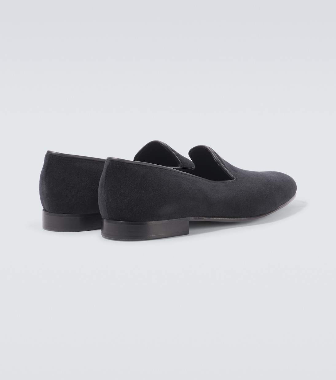 Slip-Ons Albert aus Samt | George Cleverley