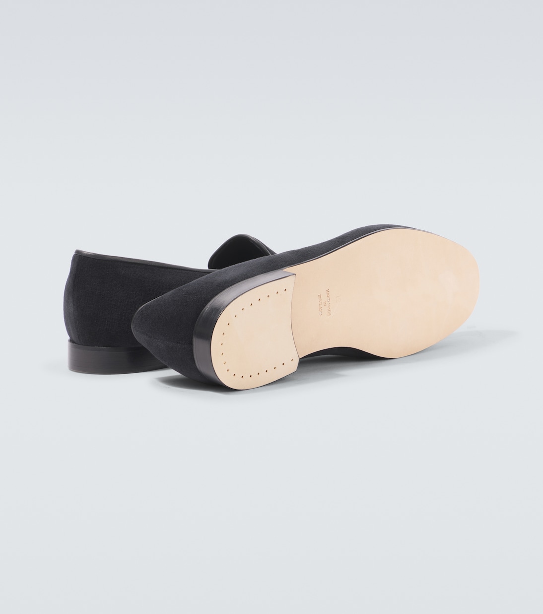 Slip-Ons Albert aus Samt | George Cleverley
