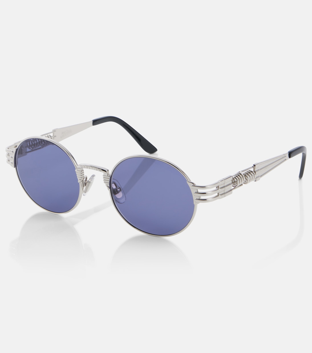 Occhiali da sole rotondi Jean Paul Gaultier 56-6106 per stile giovanile