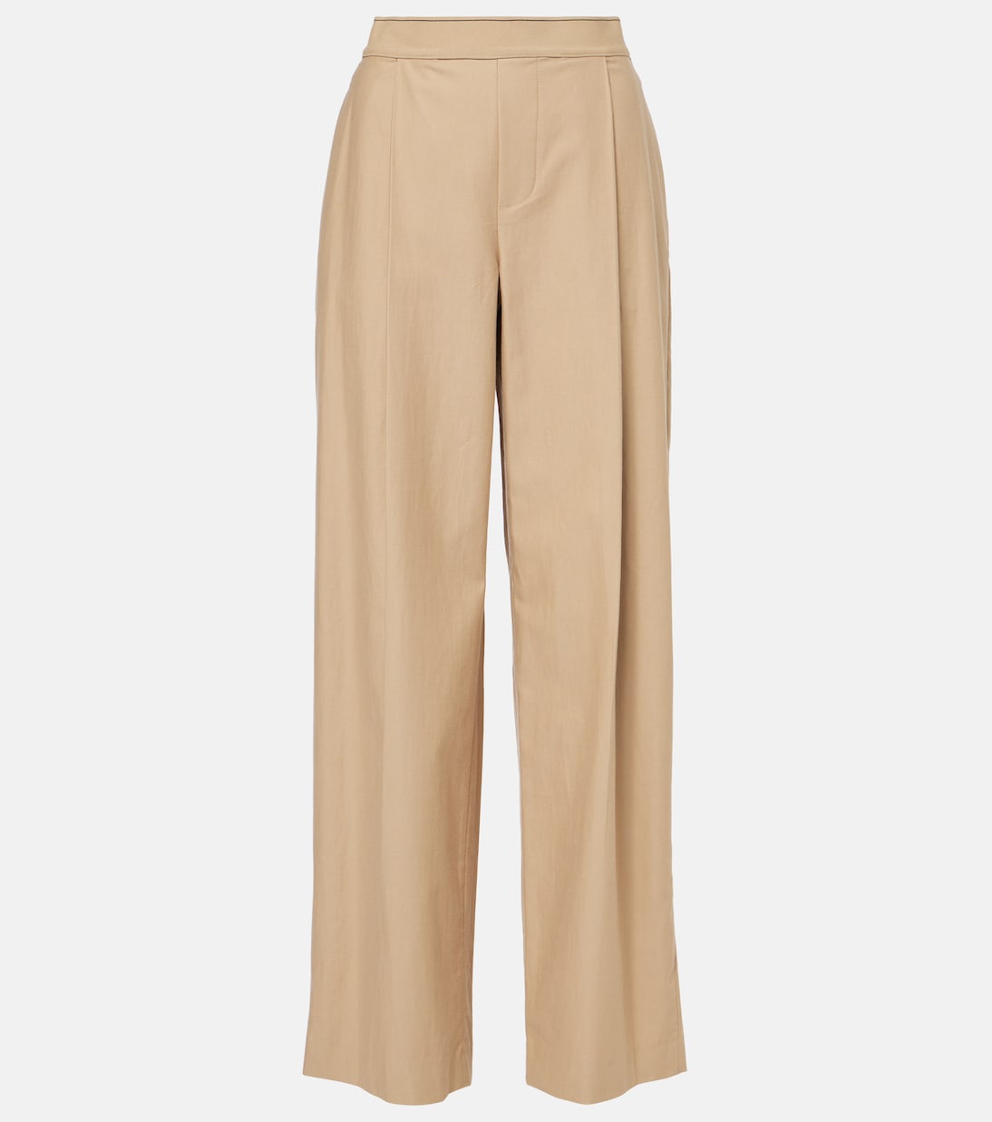 Pantaloni a gamba larga in cotone e lana | Vince