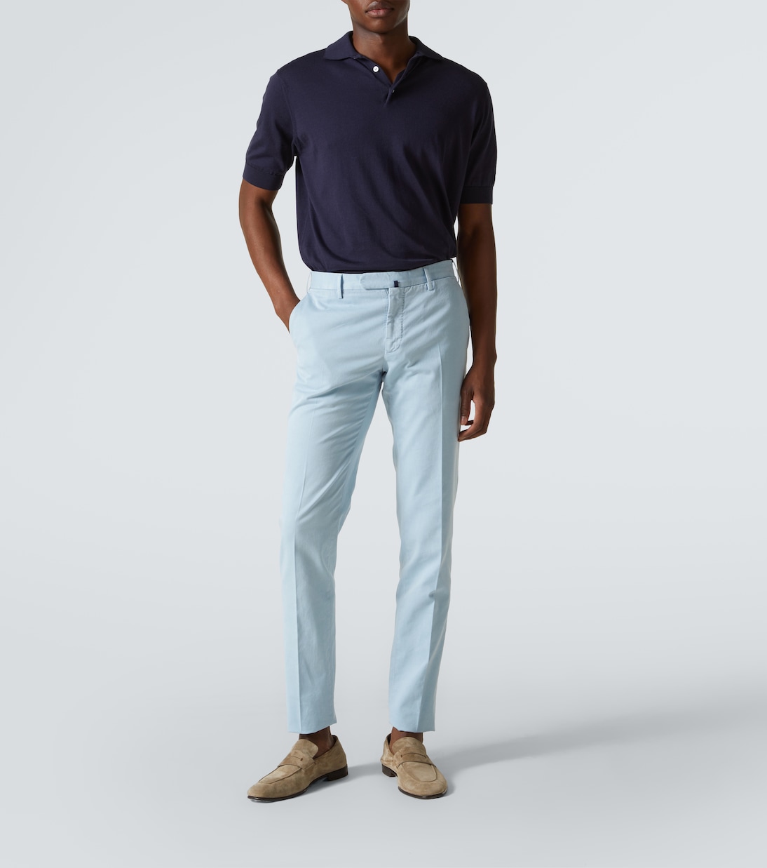 Pantaloni chino in cotone | Incotex