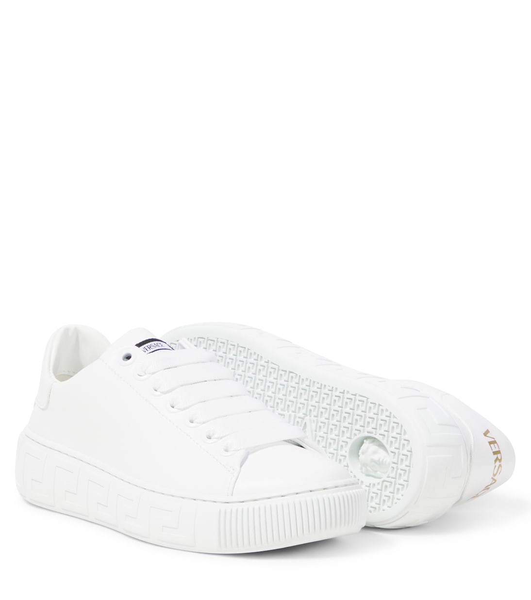 Sneakers in pelle | Versace Kids