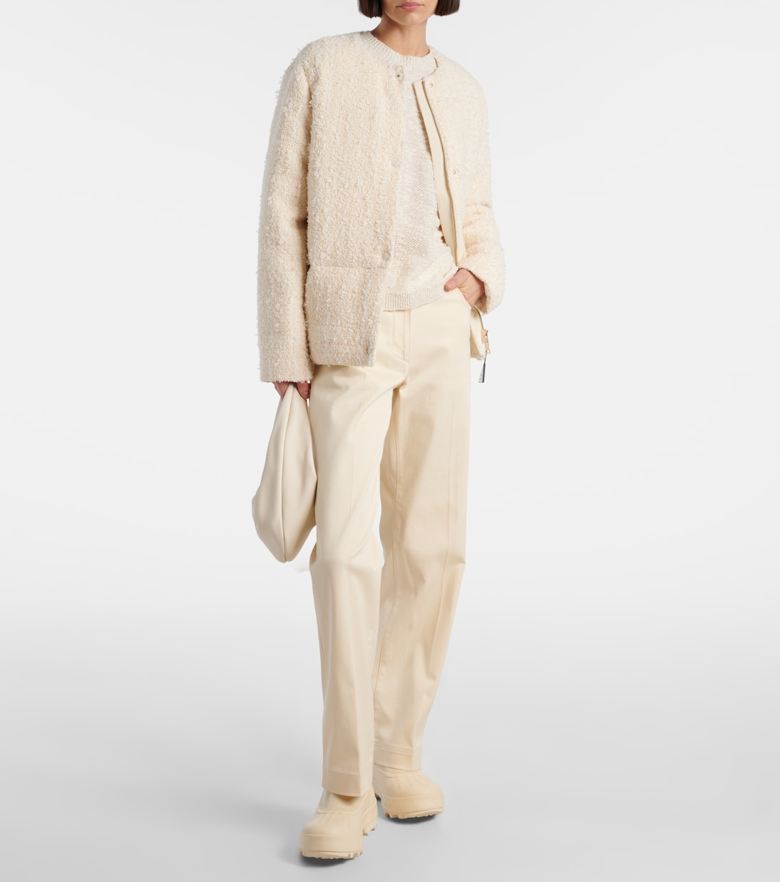 Jersey de mezcla de algodón | Moncler