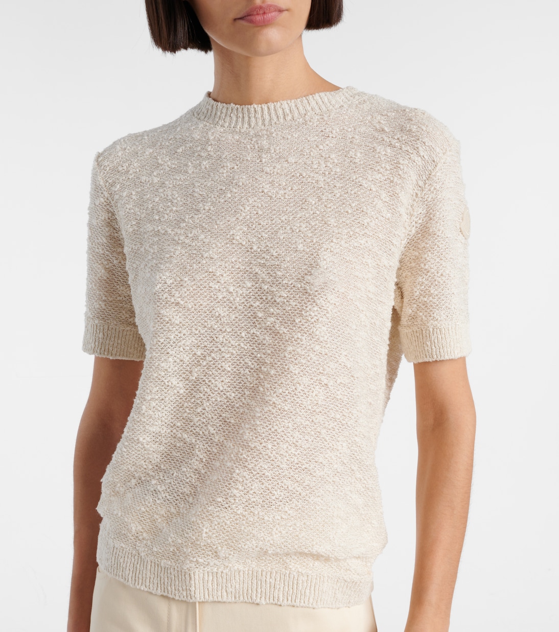 Jersey de mezcla de algodón | Moncler