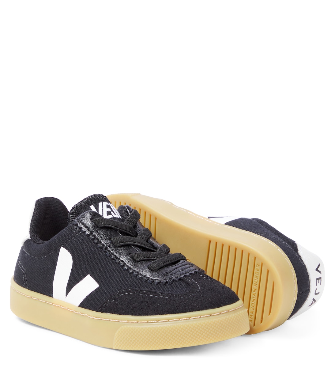 Sneakers Volly aus Canvas mit Veloursleder | Veja Kids