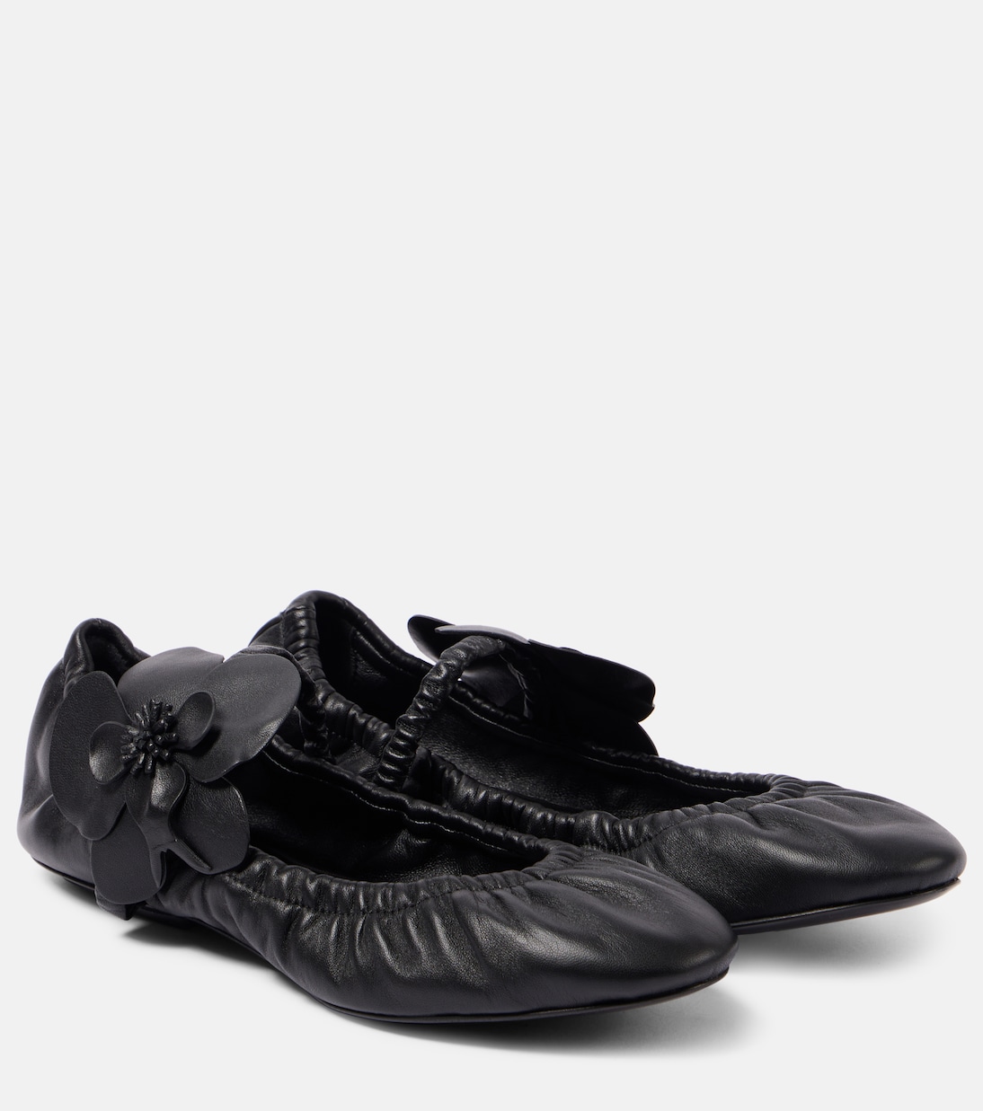 Mary-Jane-Ballerinas Orchid aus Leder | Zimmermann
