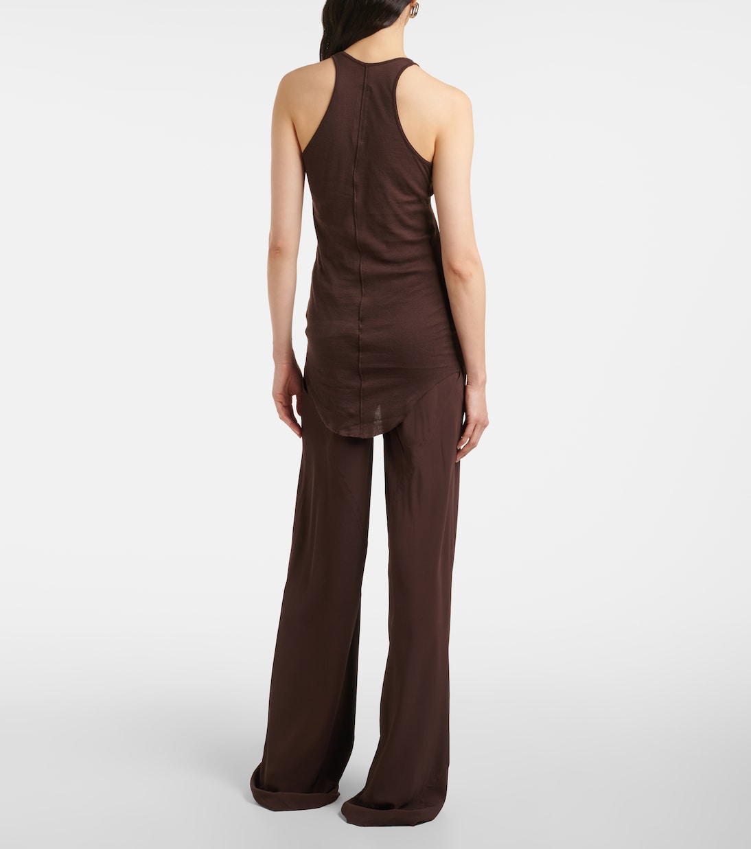 Top in maglia a coste di cotone | Rick Owens