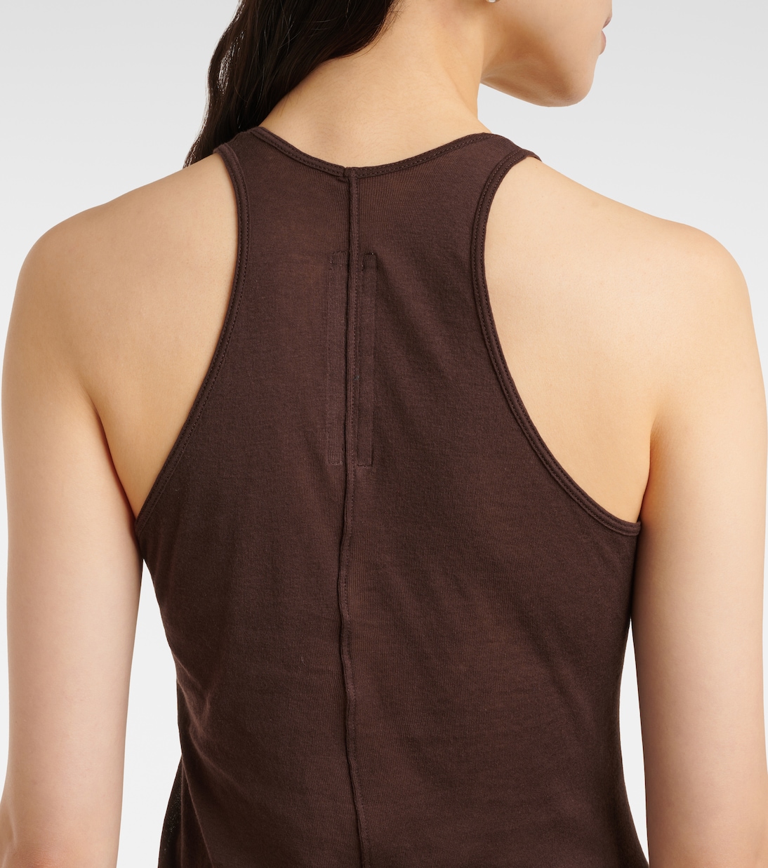 Top in maglia a coste di cotone | Rick Owens