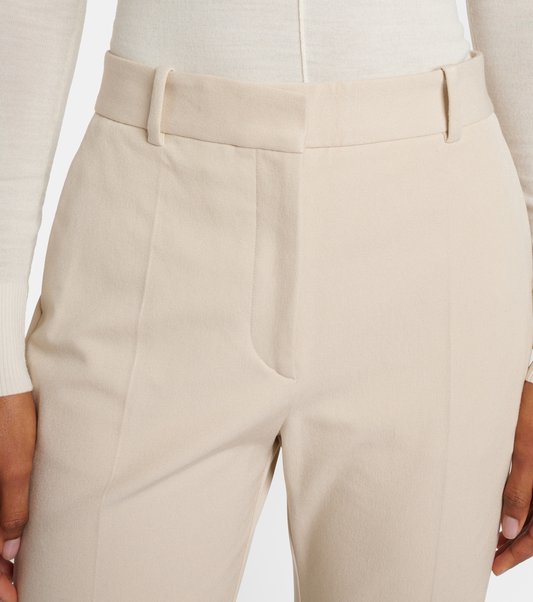 Pantaloni flared Tafira in gabardine | Joseph